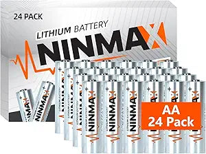 Nin Max Lithium AA battery (24 pack)