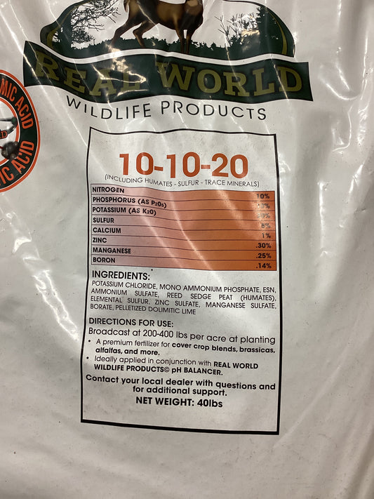 10-10-20 fertilizer